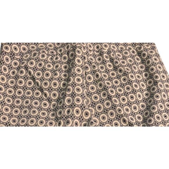 Valerie Stevens Geometric Print Capri Pants, Navy, Plus Size 18W, Women's - Picture 4 of 5